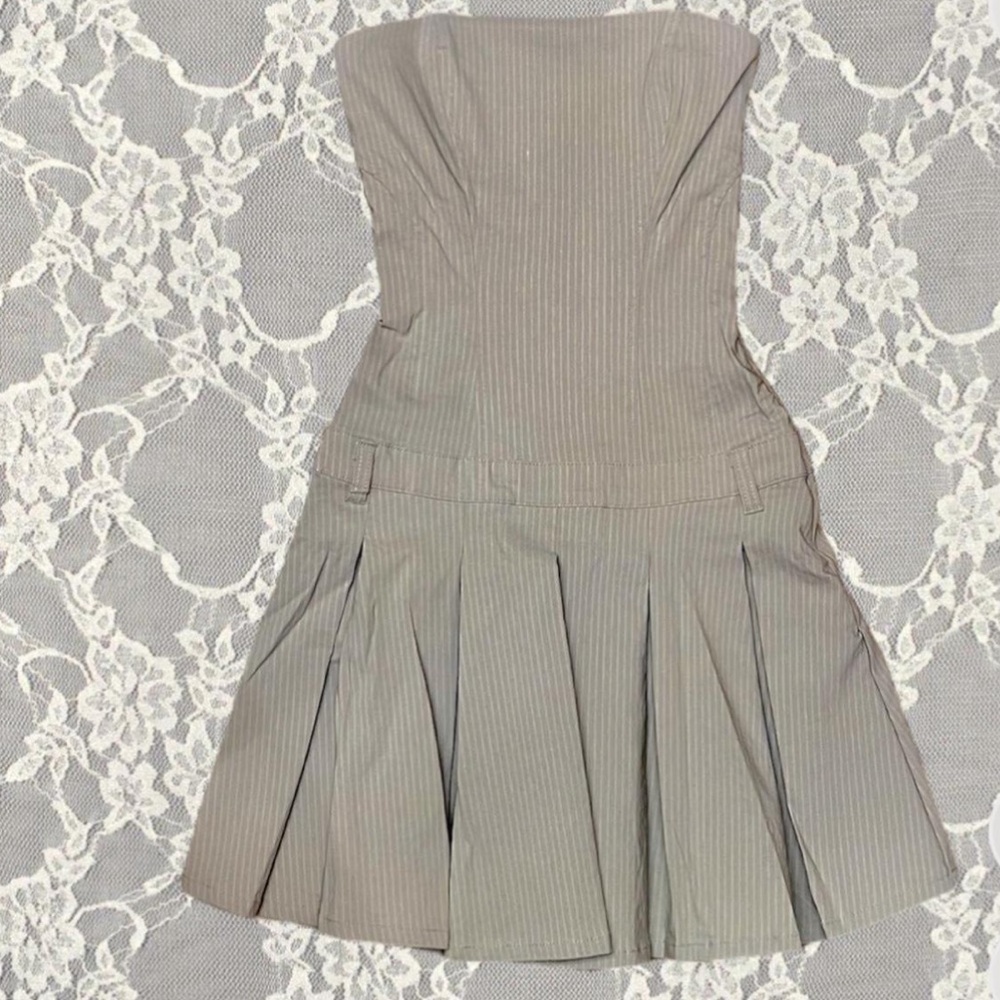 Sexiest Y2k unique mini pleated dress⭐️